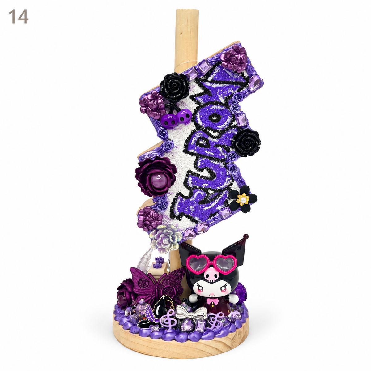 Kosbling In Stock- Three-Tier Hand-Painted Pen Holder