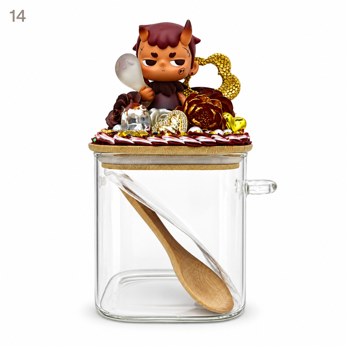 Kosbling In Stock- Glass storage jar