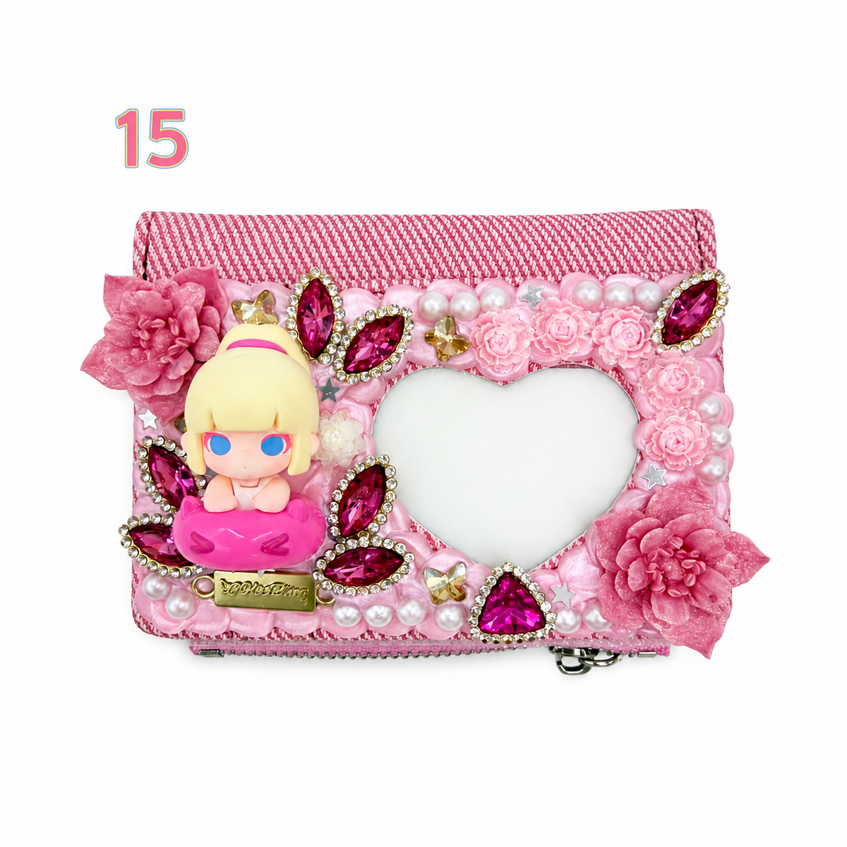 Kosbling In Stock- Heart shaped coin purse
