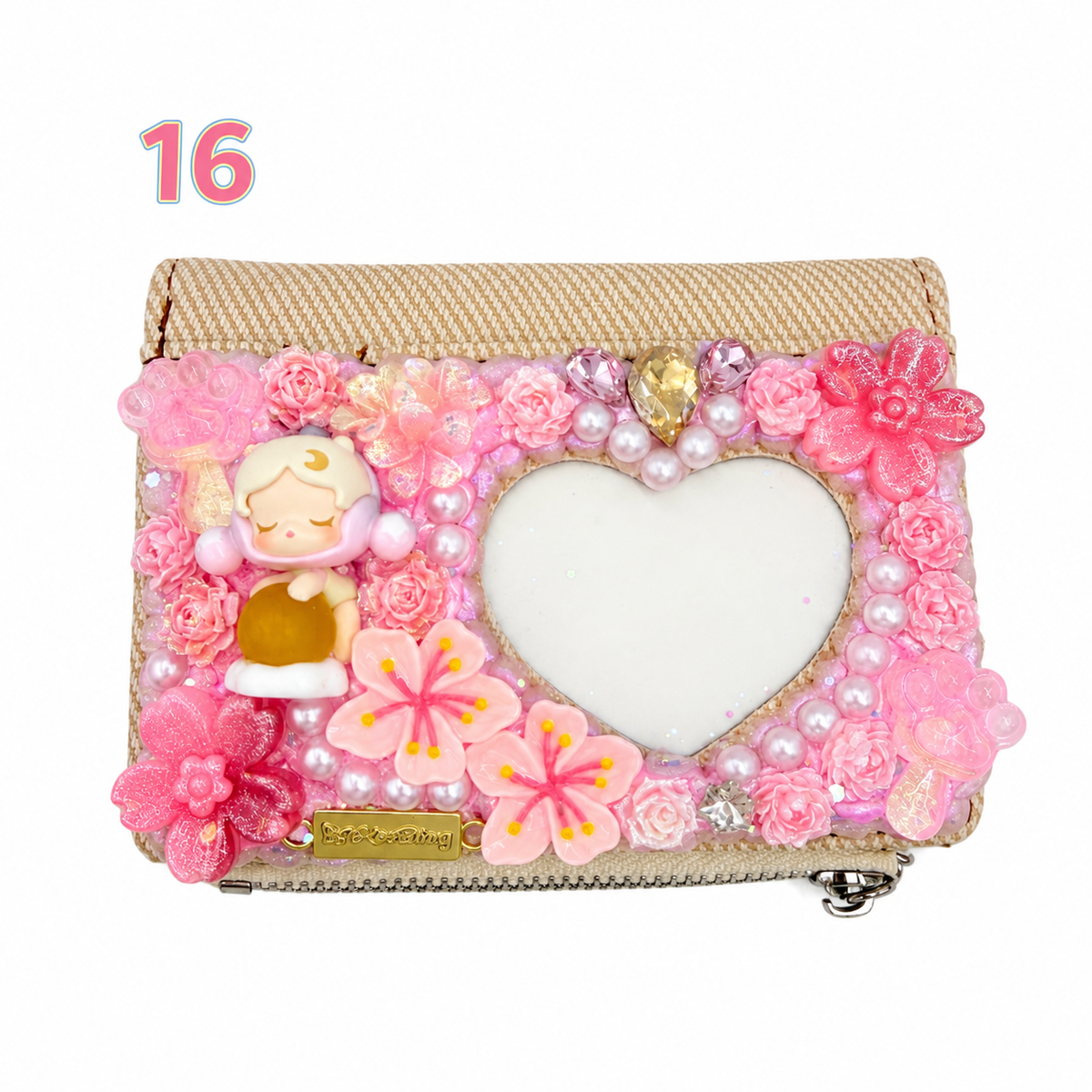 Kosbling In Stock- Heart shaped coin purse