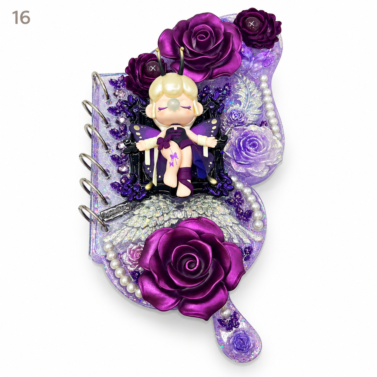 Kosbling In Stock- Butterfly Resin Notebook