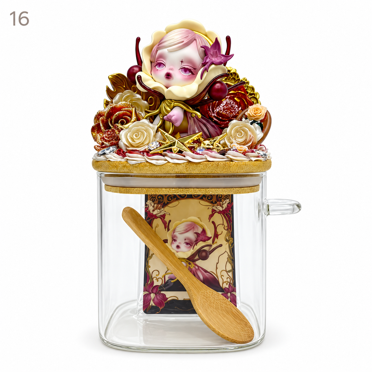Kosbling In Stock- Glass storage jar