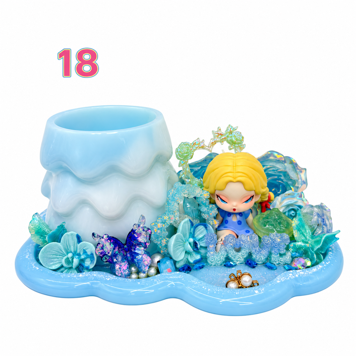 Kosbling In Stock- Epoxy resin pen holder