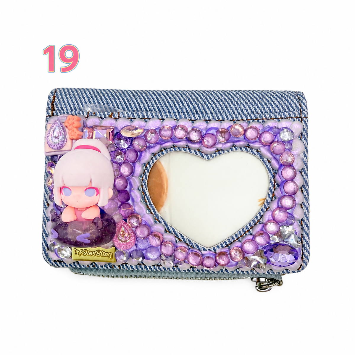 Kosbling In Stock- Heart shaped coin purse