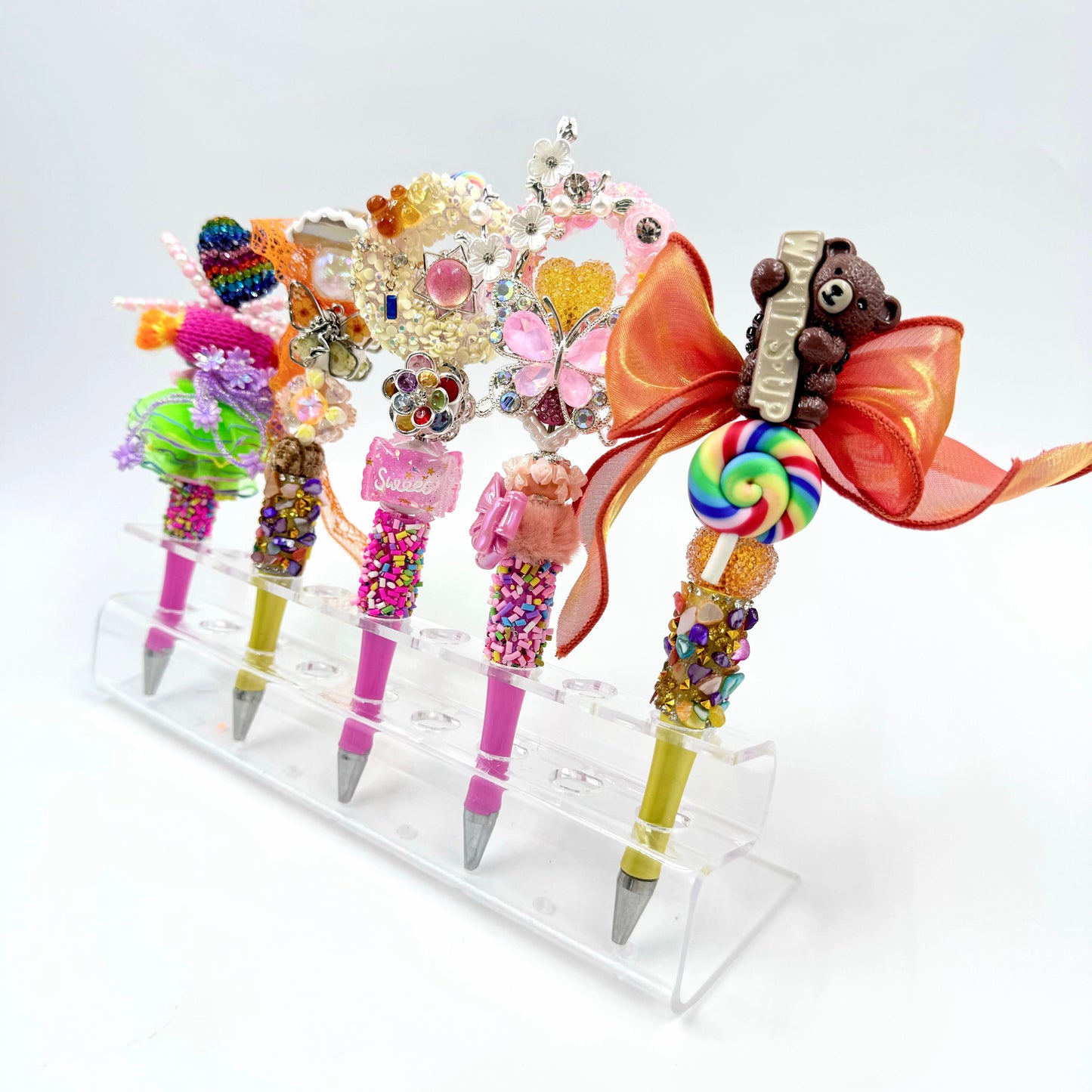 Handmade Doll Beaded Pen