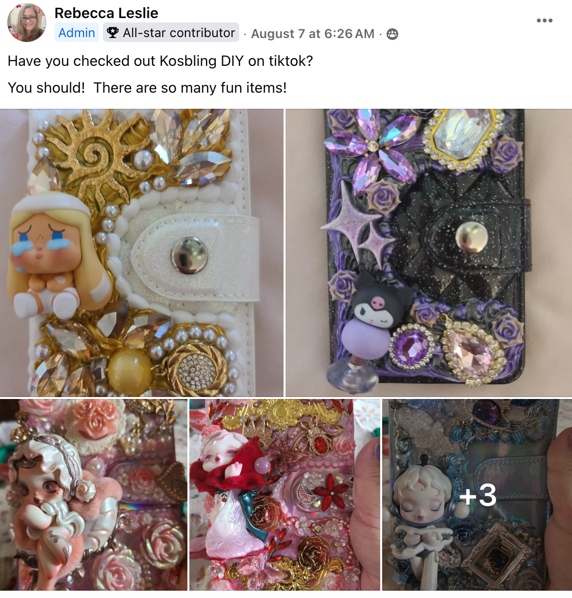 Pastel fairy-light drawer shared by the KOSBLING community