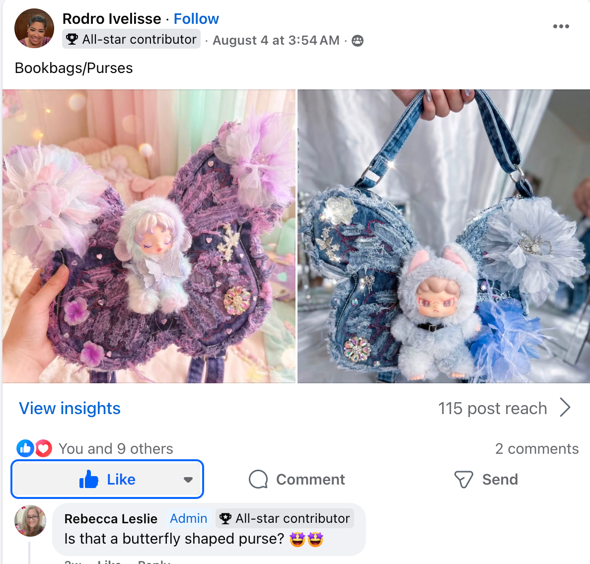 Decorated shared by the KOSBLING community