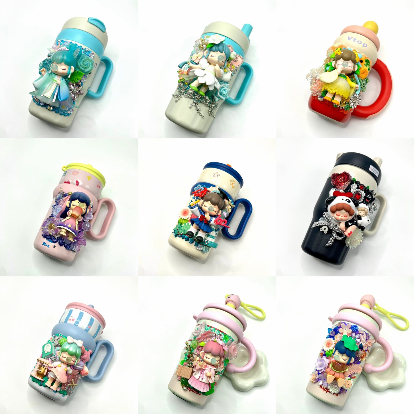 Kosbling Handmade Doll Thermo Cup with Cream Glue - Blind Bag