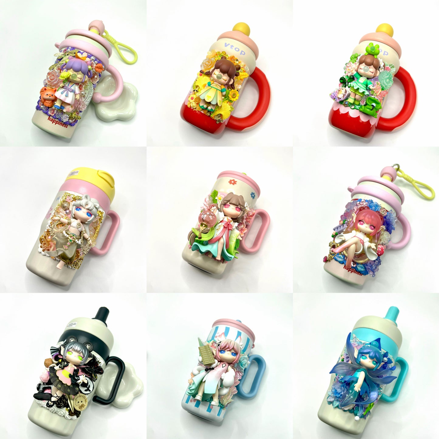Kosbling Handmade Doll Thermo Cup with Cream Glue - Blind Bag