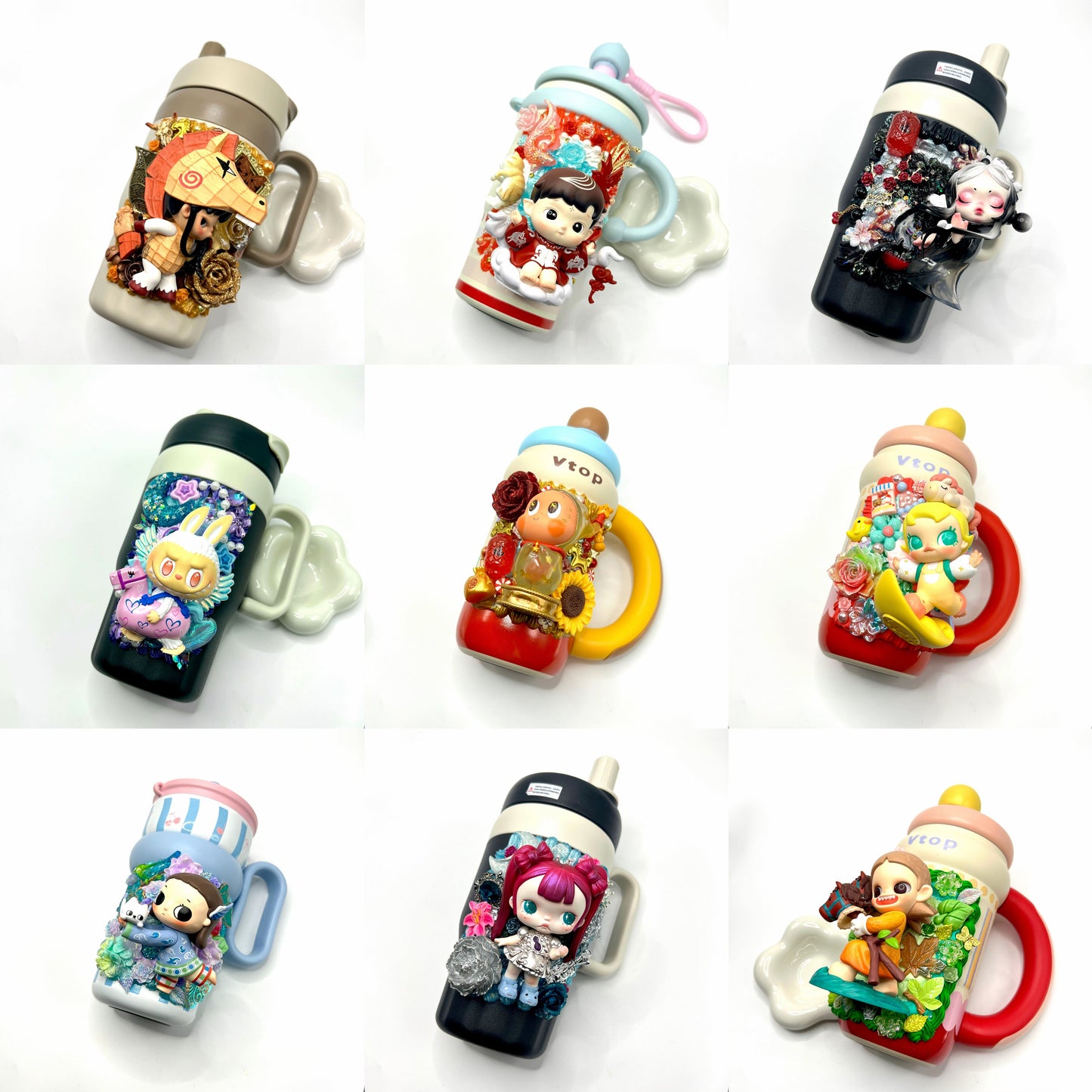 Kosbling Handmade Doll Thermo Cup with Cream Glue - Blind Bag