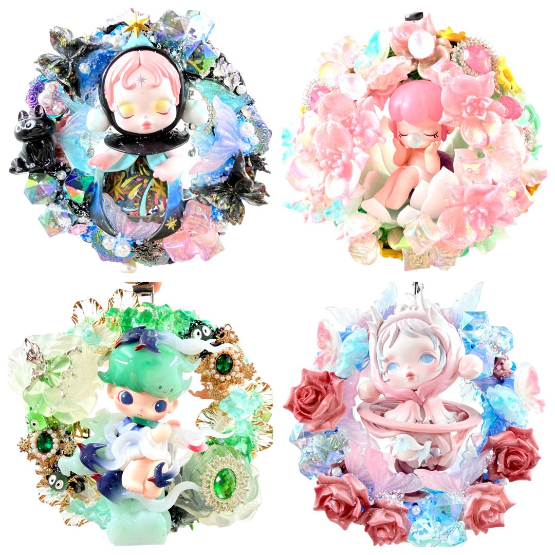 Wall Hanger with Dolls - Kosbling Handmade Blind Bag