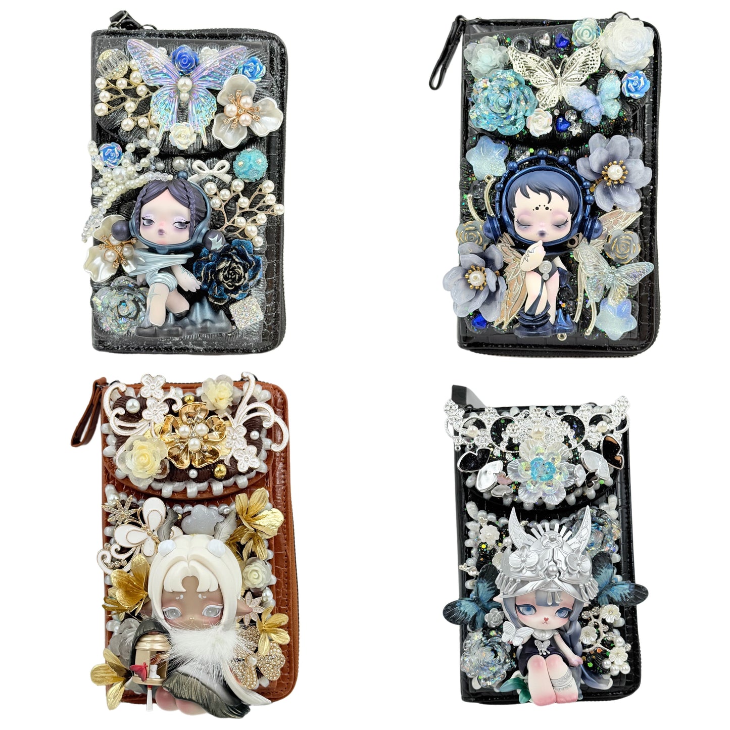 Phone Wallet Bag with Cream Glue, Doll DIY - Kosbling Handmade Blind Bag