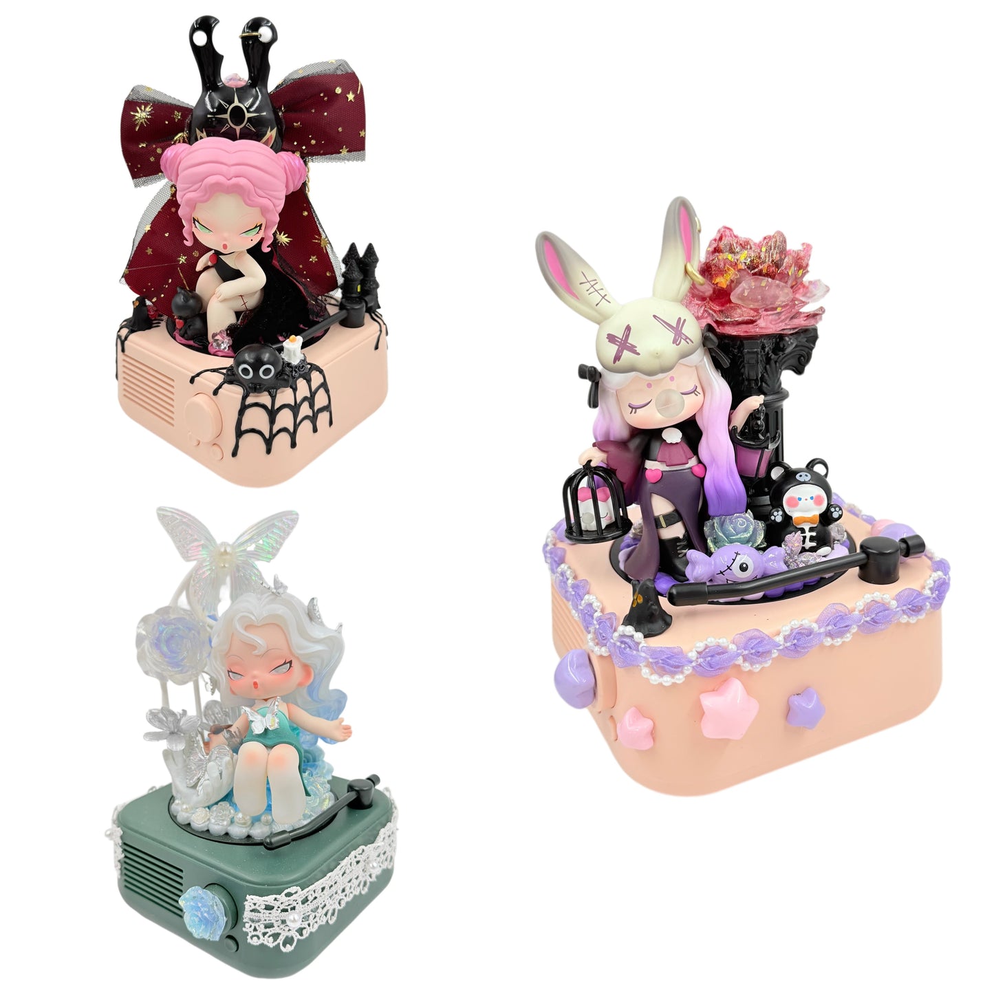 Portable Bluetooth Speaker with Cream Glue, Doll DIY - Kosbling Blind Bag