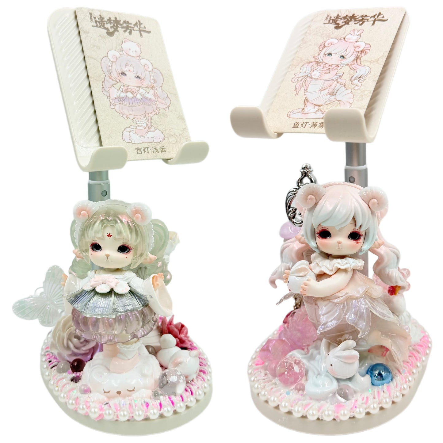 Handmade Phone Stand with Cream Glue Blind Bag - Kosbling Doll DIY