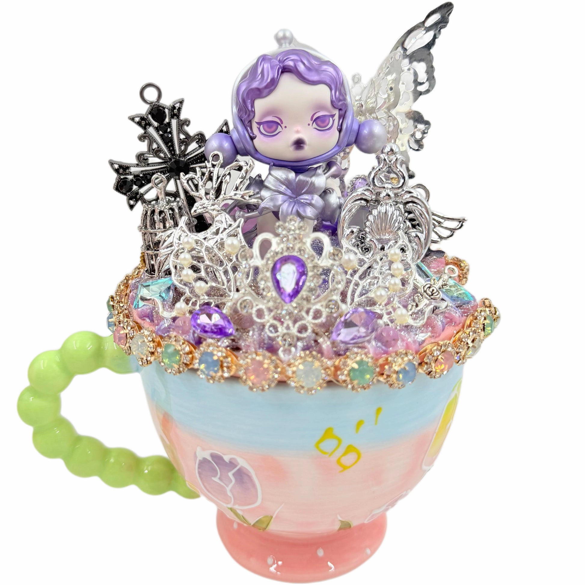 Handmade Cream Glue Ice Cream Mug 2