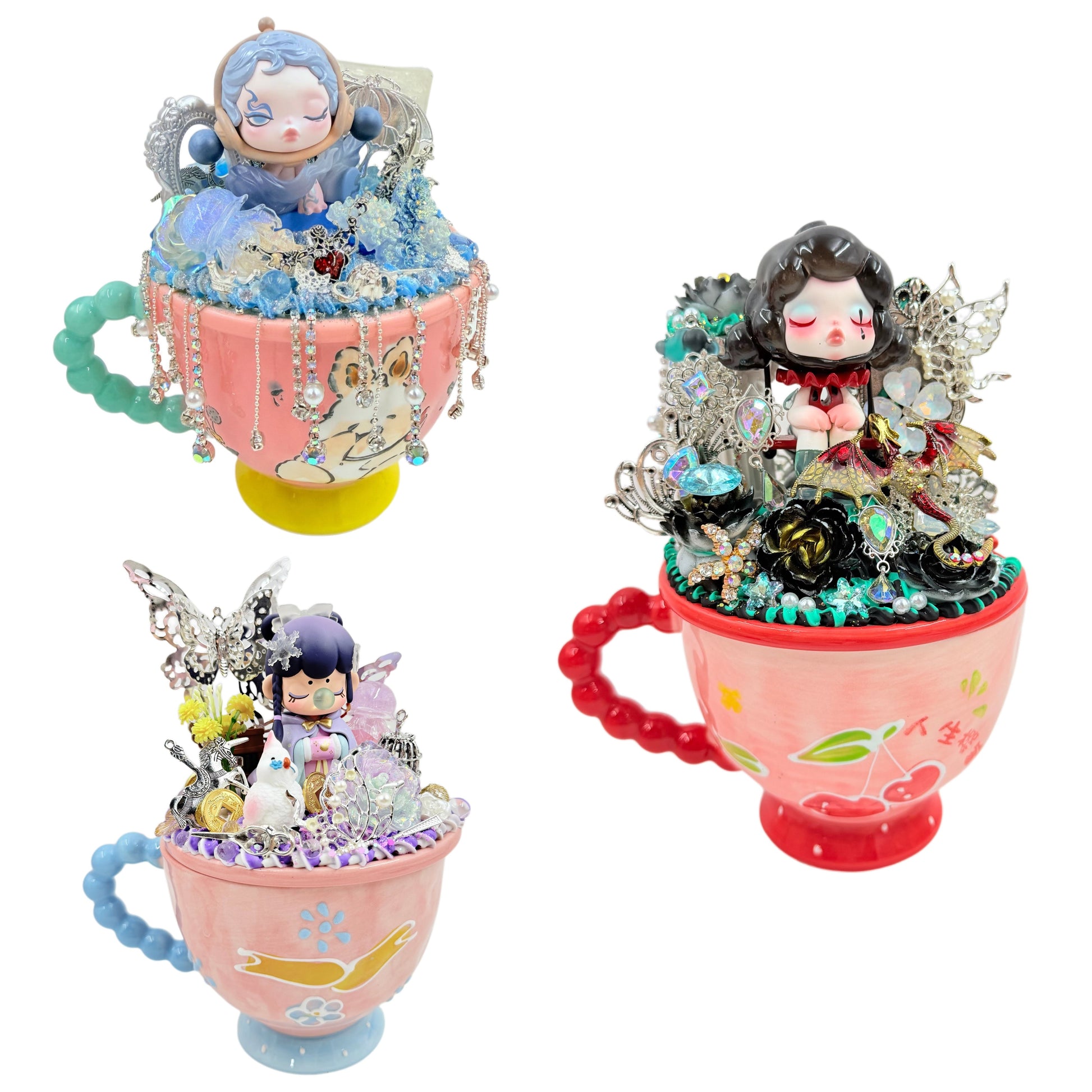 Handmade Cream Glue Ice Cream Mug 5