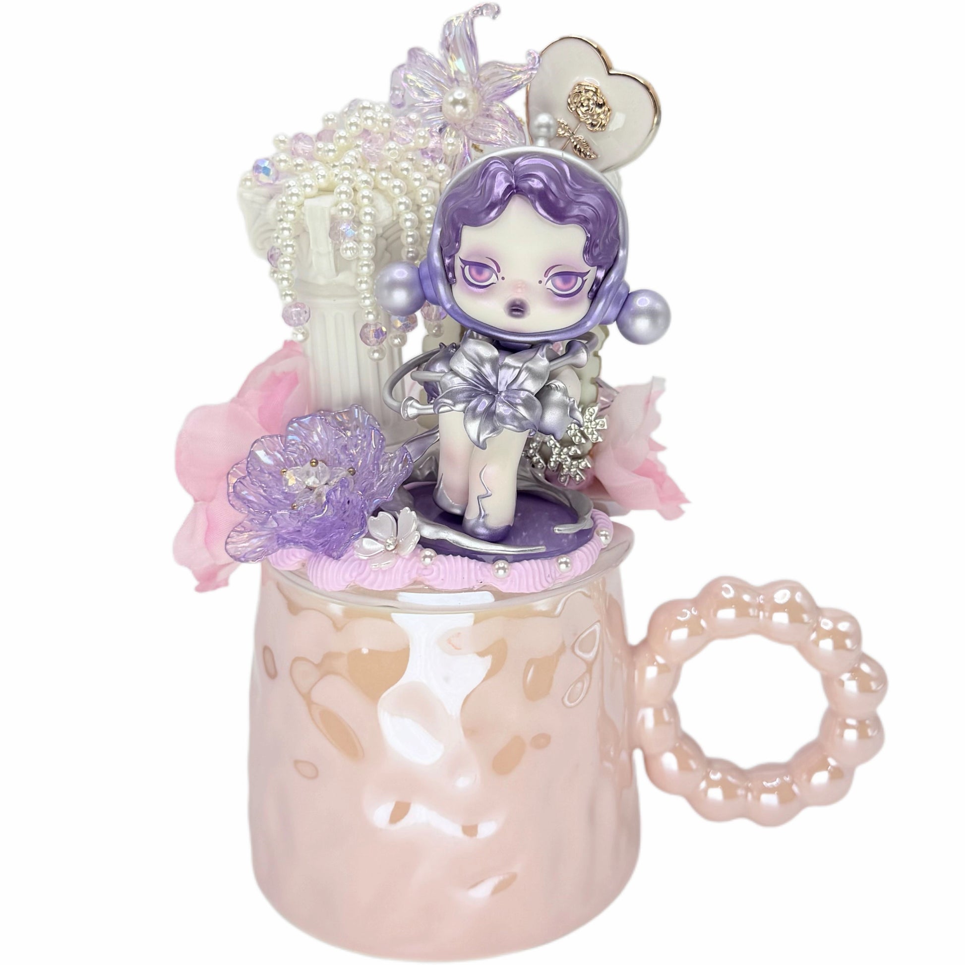 Handmade Cream Glue Ice Cream Mug 3