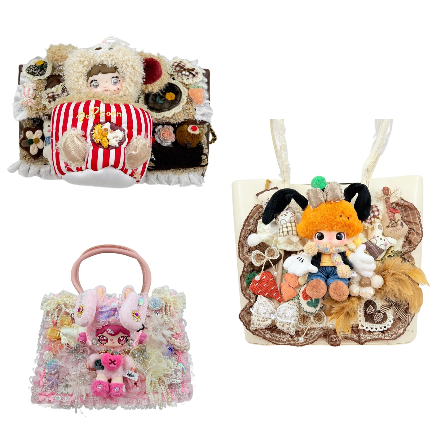 Kosbling Large Doll Handbag