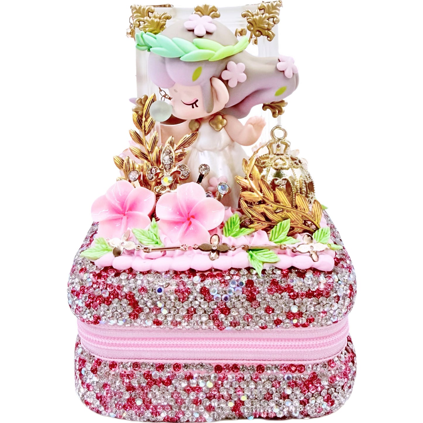 Handmade Diamond Jewelry Box