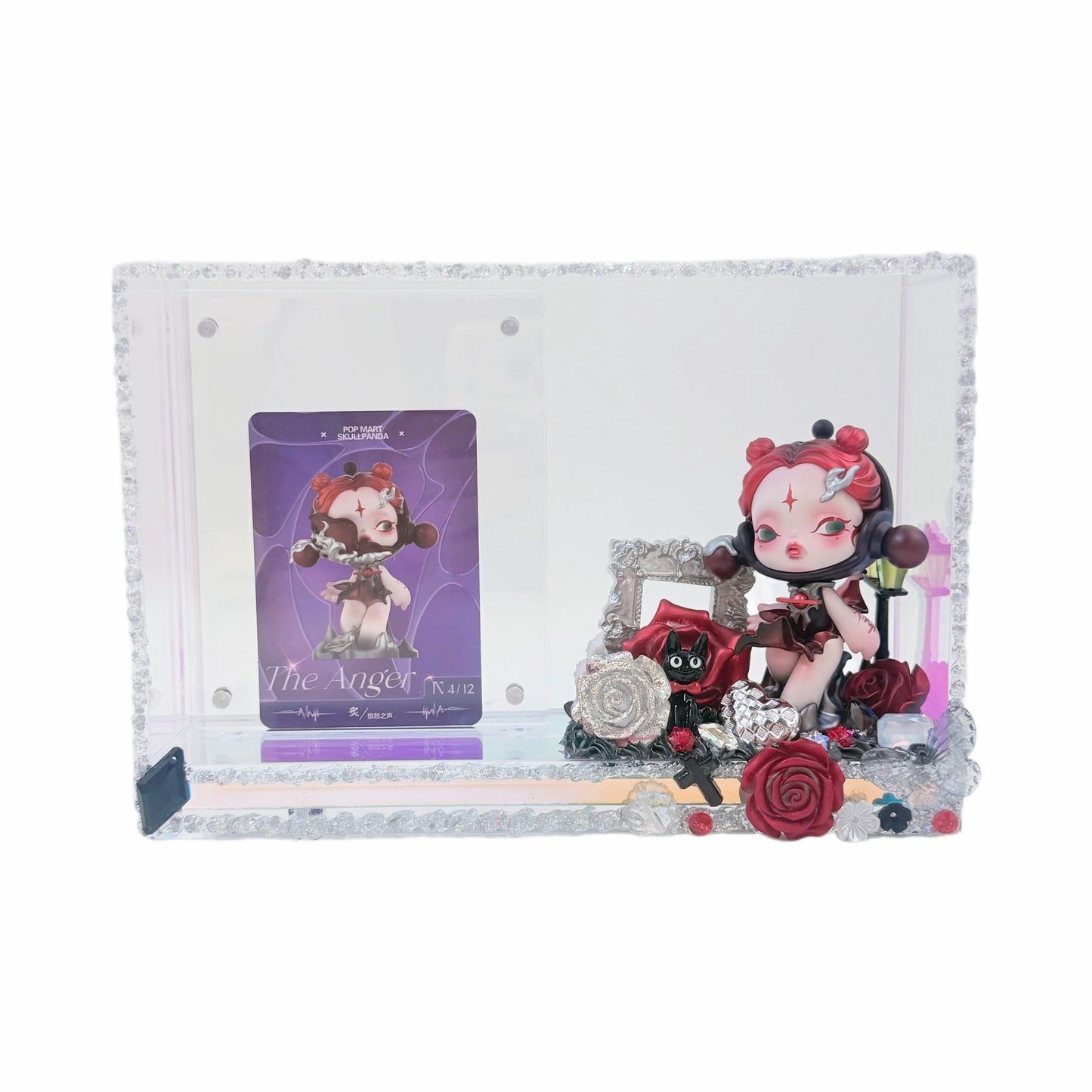 Handmade Acrylic Iridescent Light-up Photo Frame