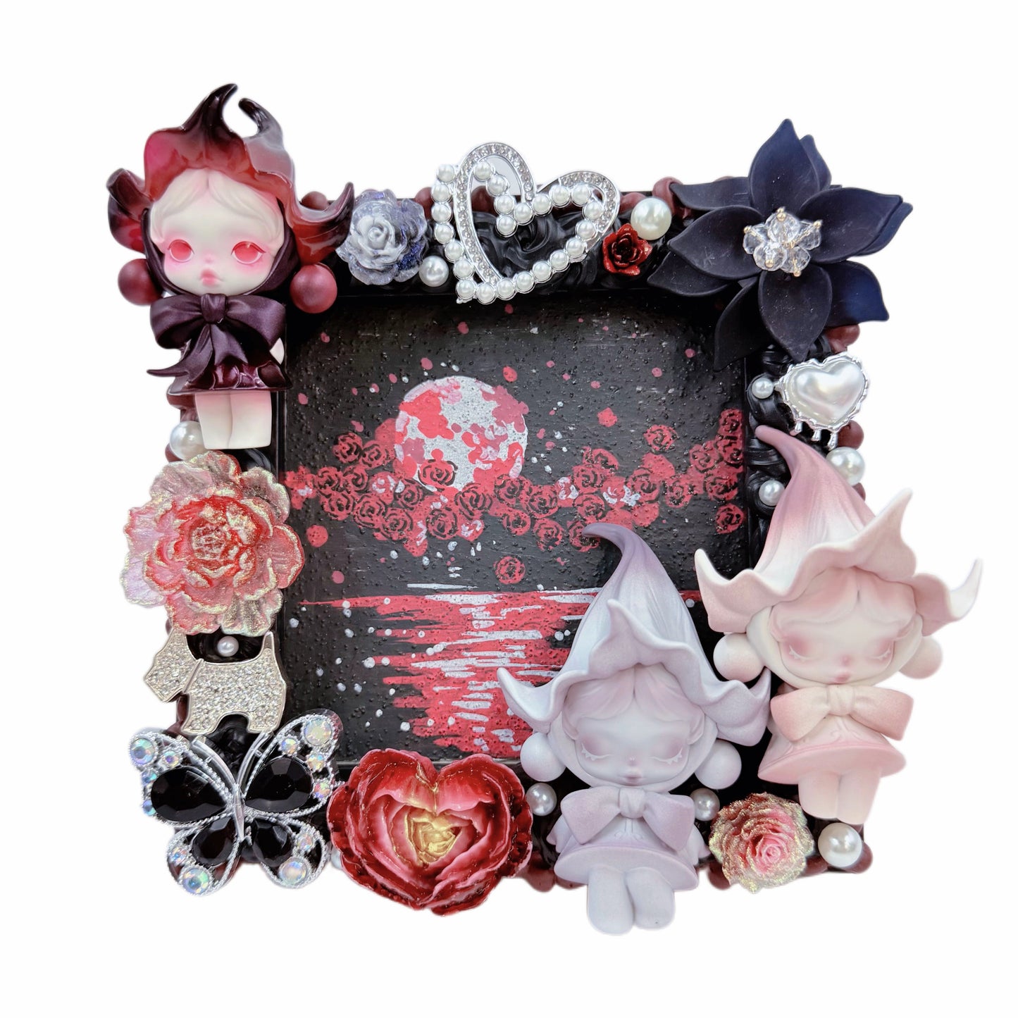 Handmade Painted Photo Frame