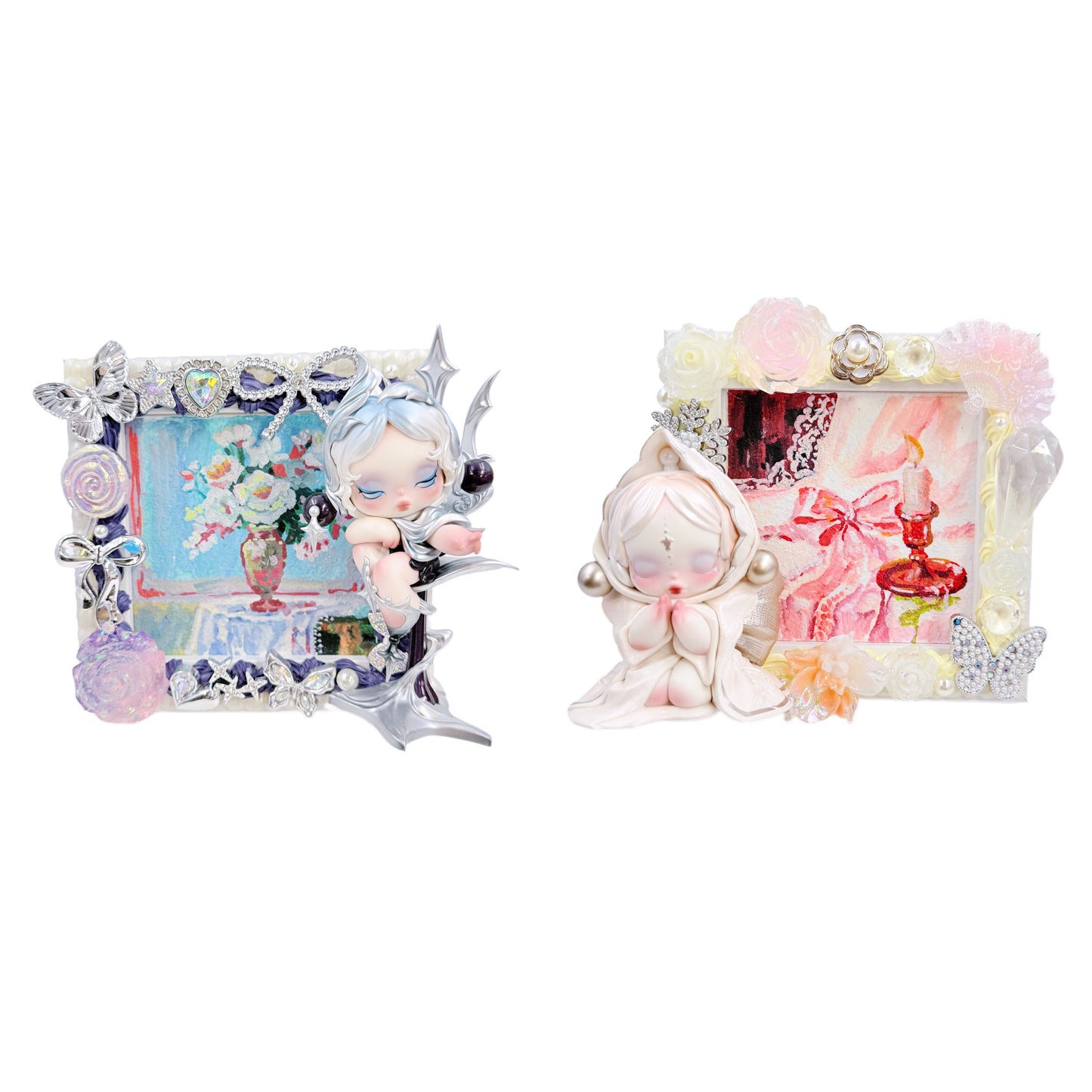 Handmade Painted Photo Frame