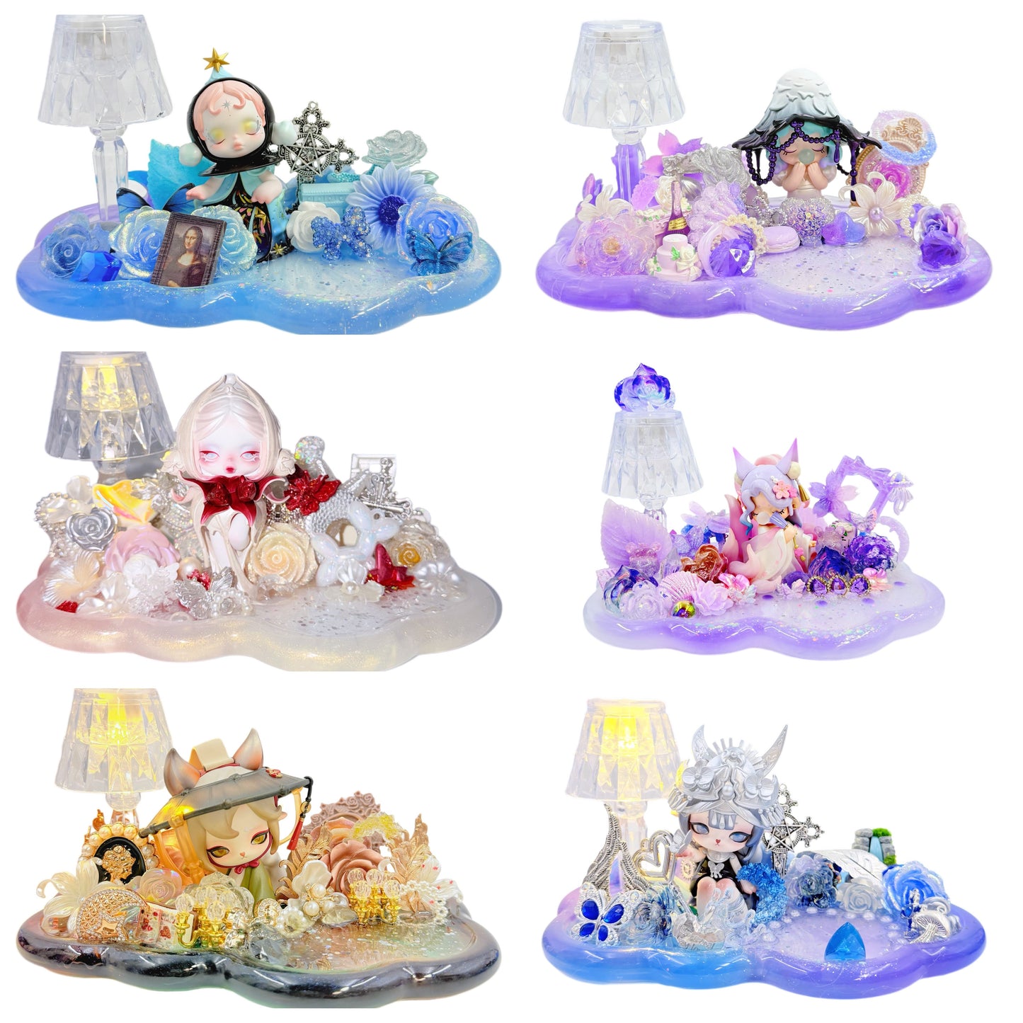 Handmade Resin Night Light