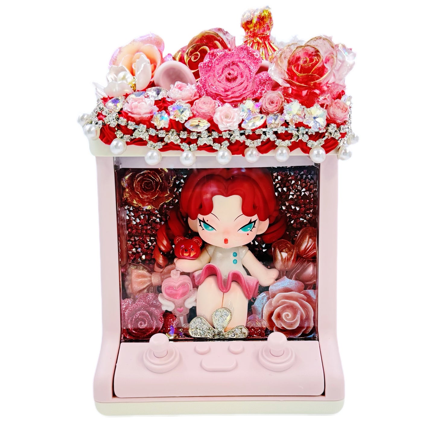Handmade Doll Game Console Shape Pen Holder