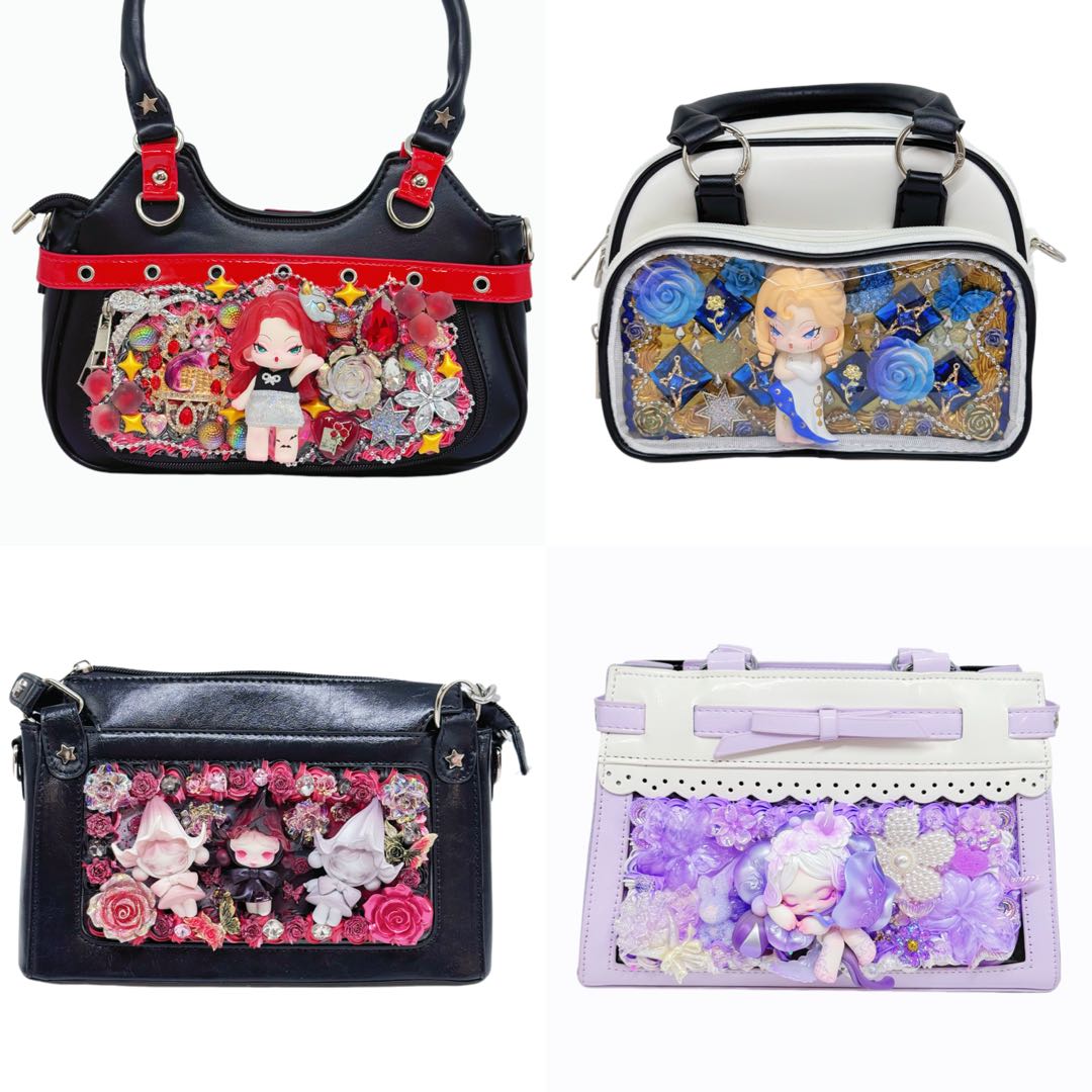 Handmade New Medium Doll Handbag