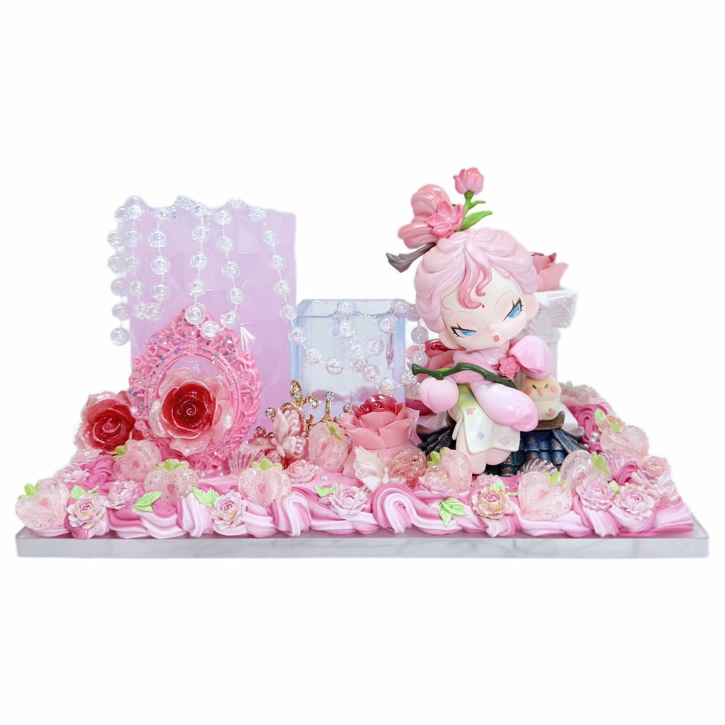 Handmade Resin Acrylic  Desk Organizer