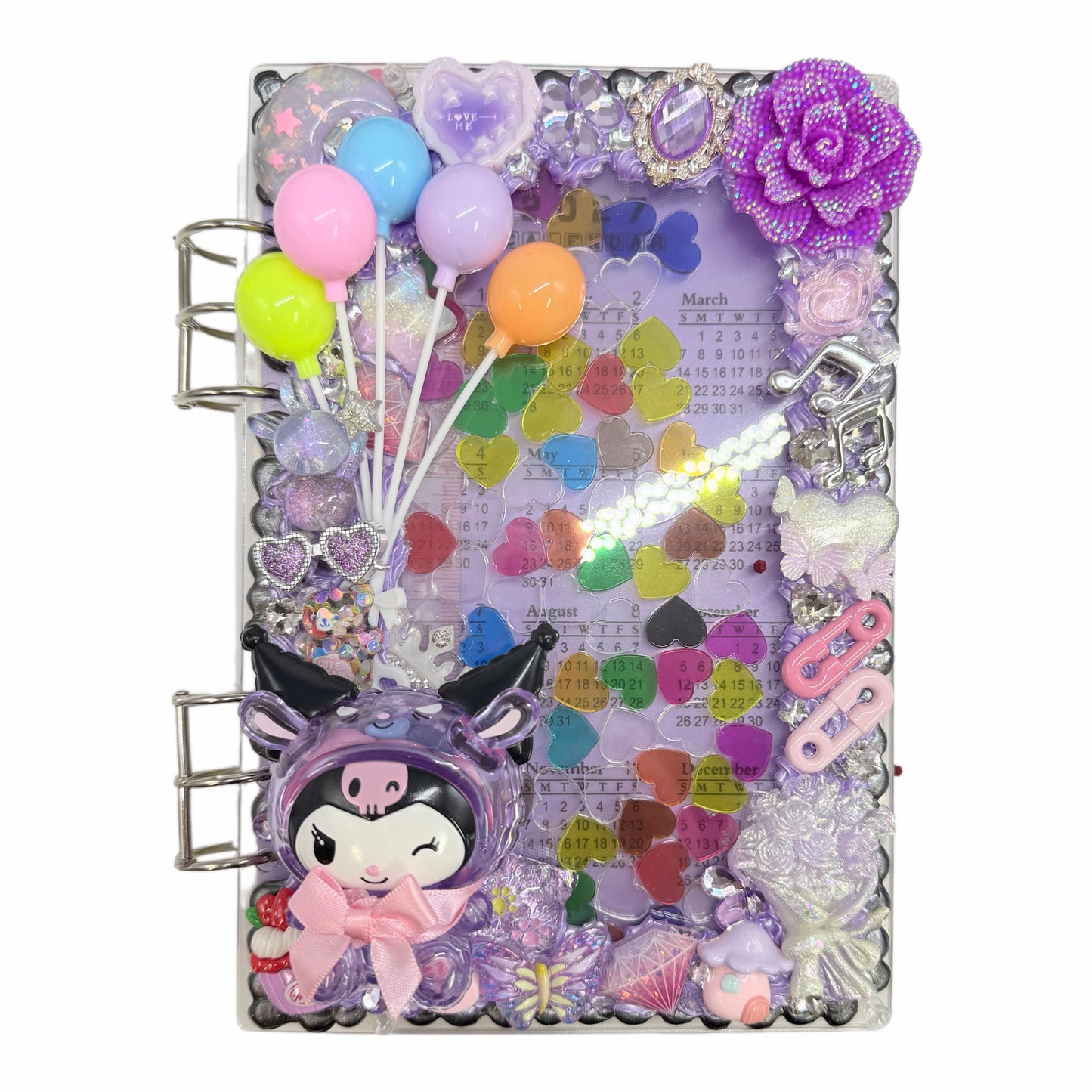 Handmade Shaker Resin Acrylic Photo Album Book