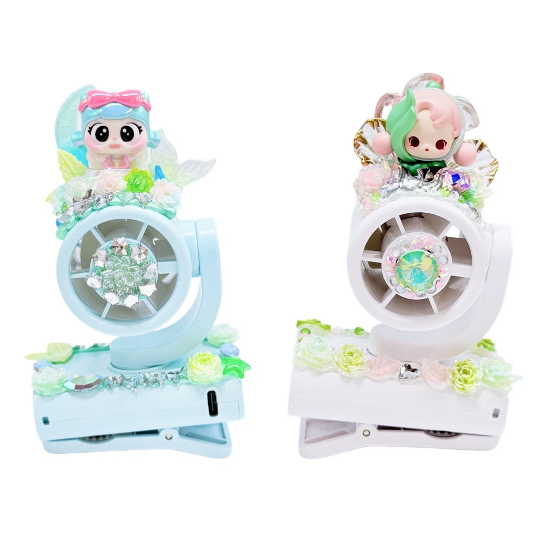 Handmade Mini X80 Clip-on Fan