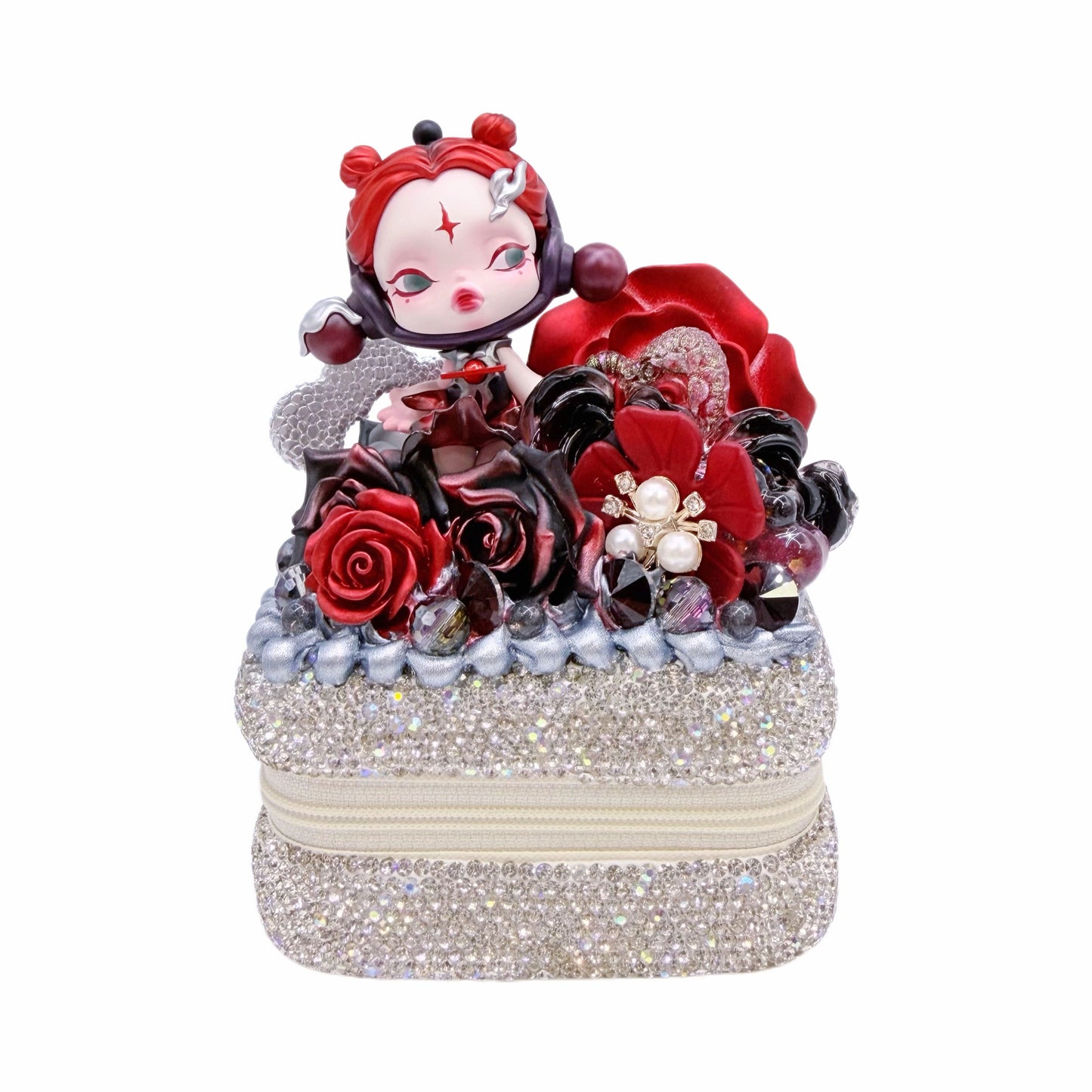 Handmade Diamond Jewelry Box