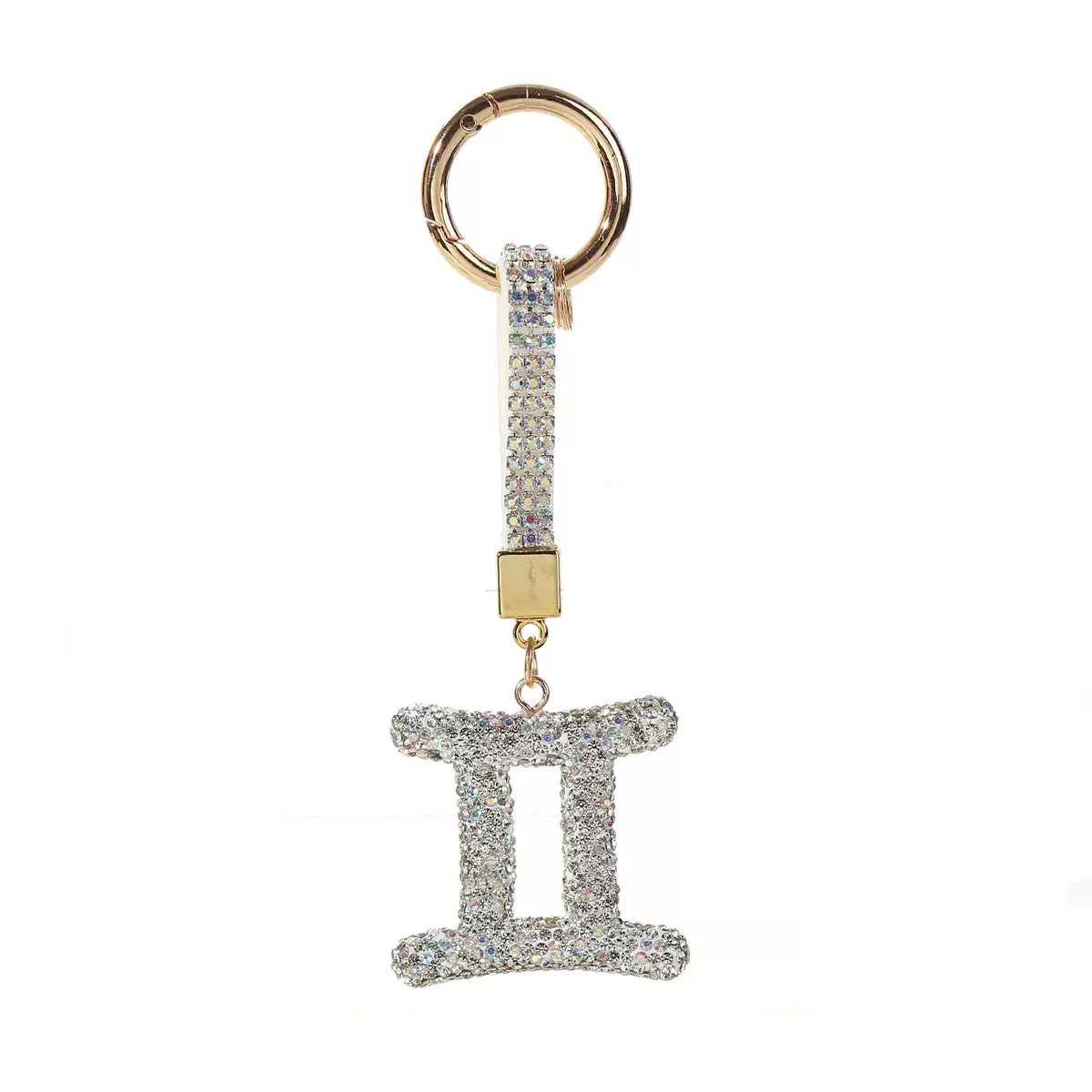 12 Constellation Diamond Bag Pendant Keychain 4