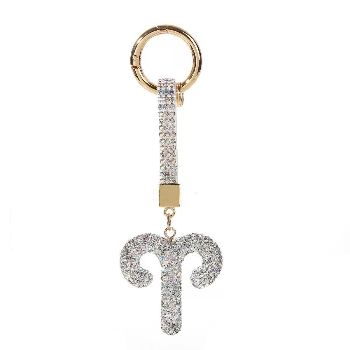 12 Constellation Diamond Bag Pendant Keychain 2