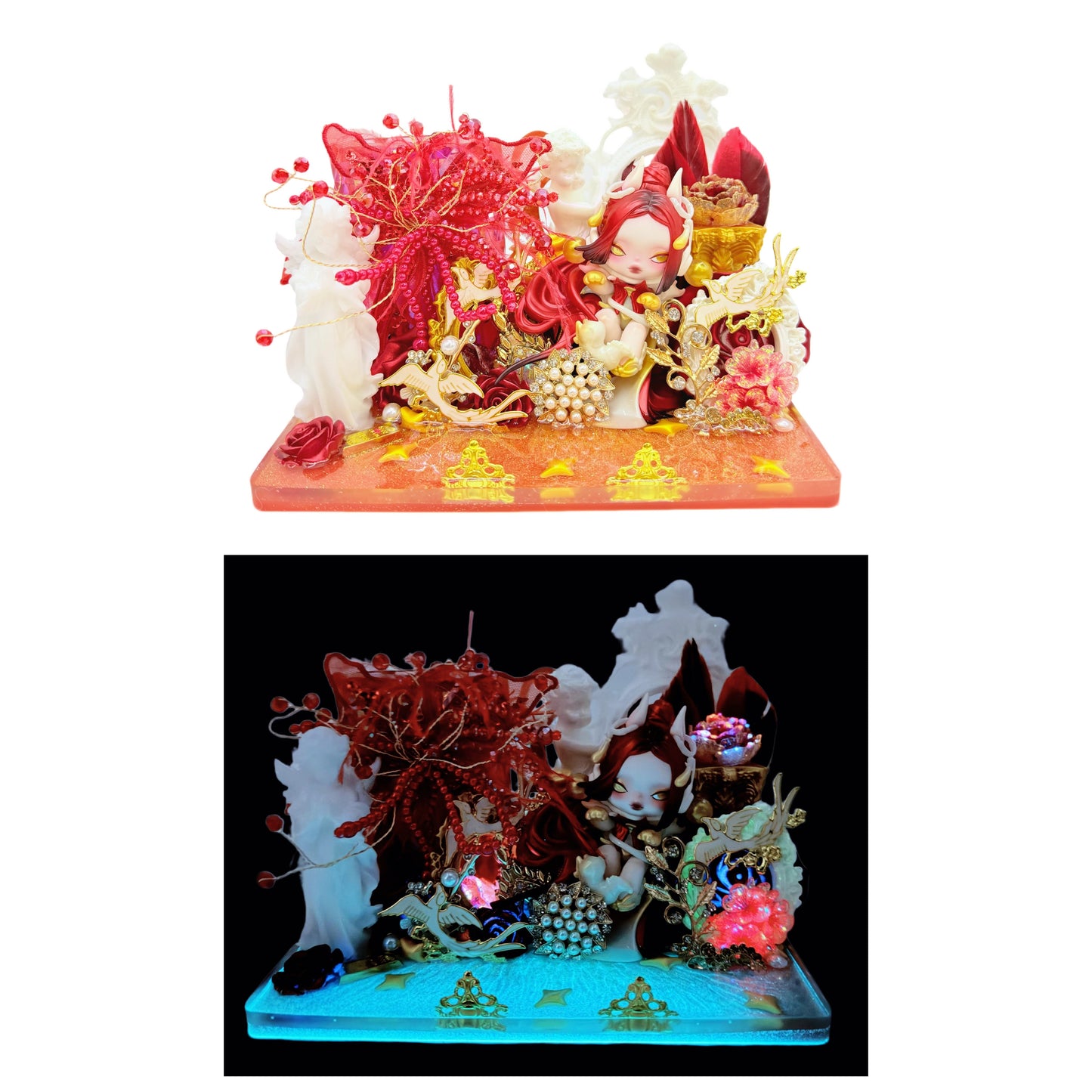 Handmade Angel Series Resin Display Stand