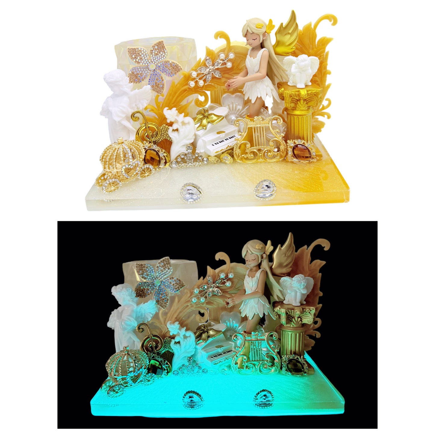 Handmade Angel Series Resin Display Stand