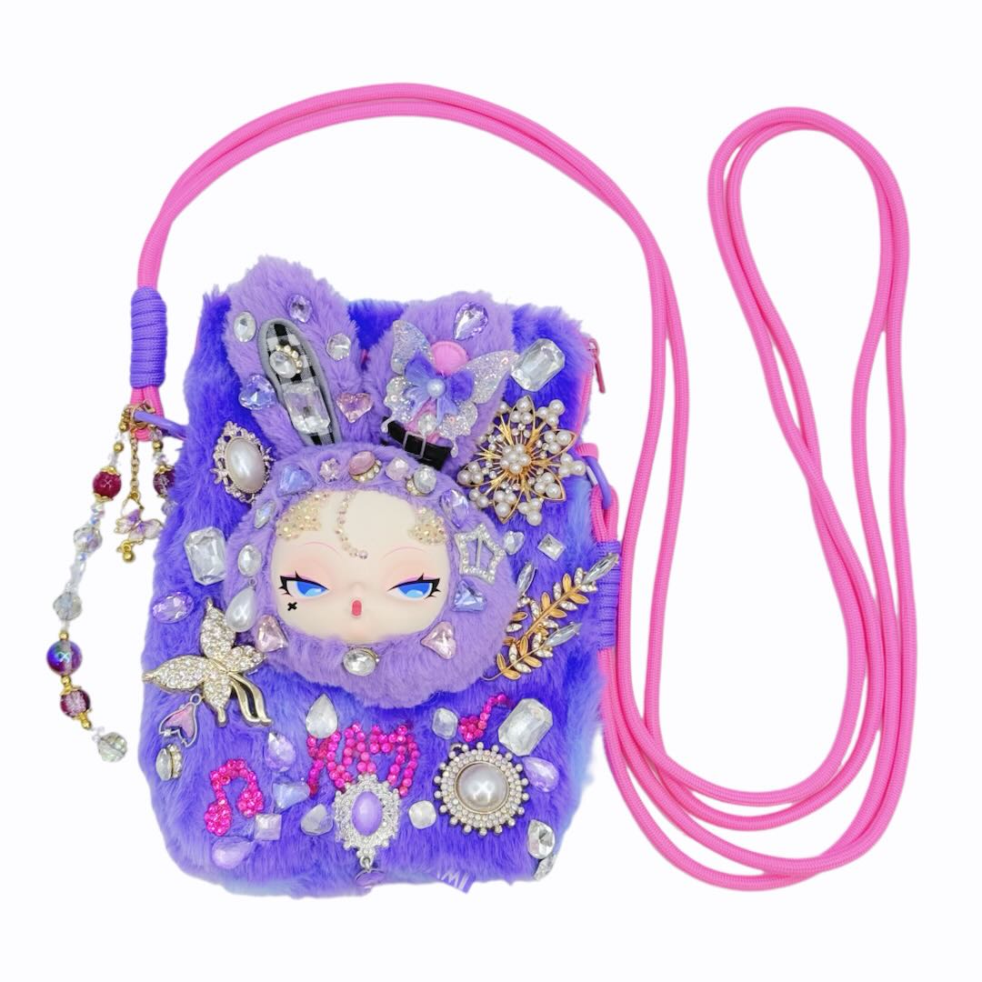 Handmade Large Fluffy Plush Wallet