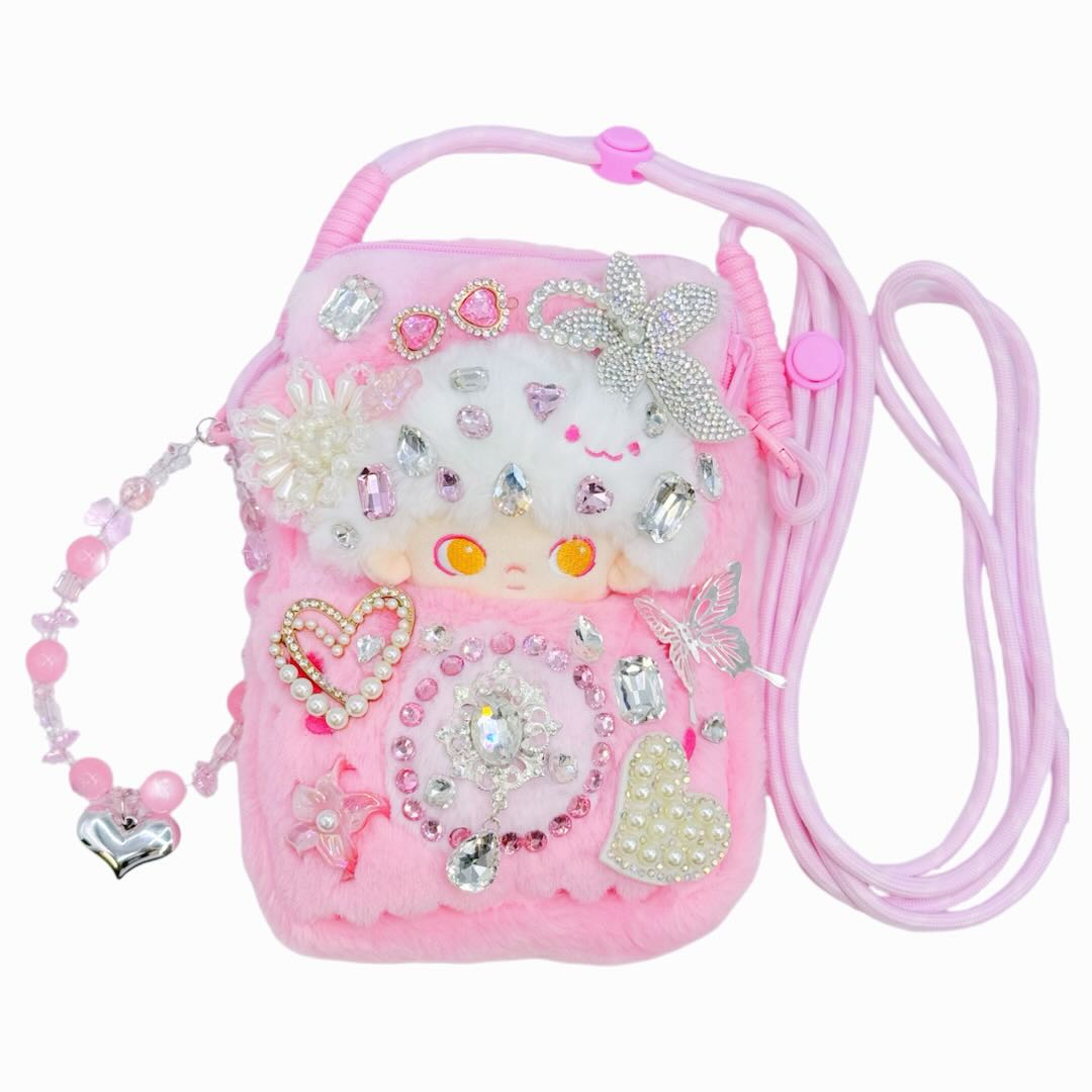 Handmade Large Fluffy Plush Wallet