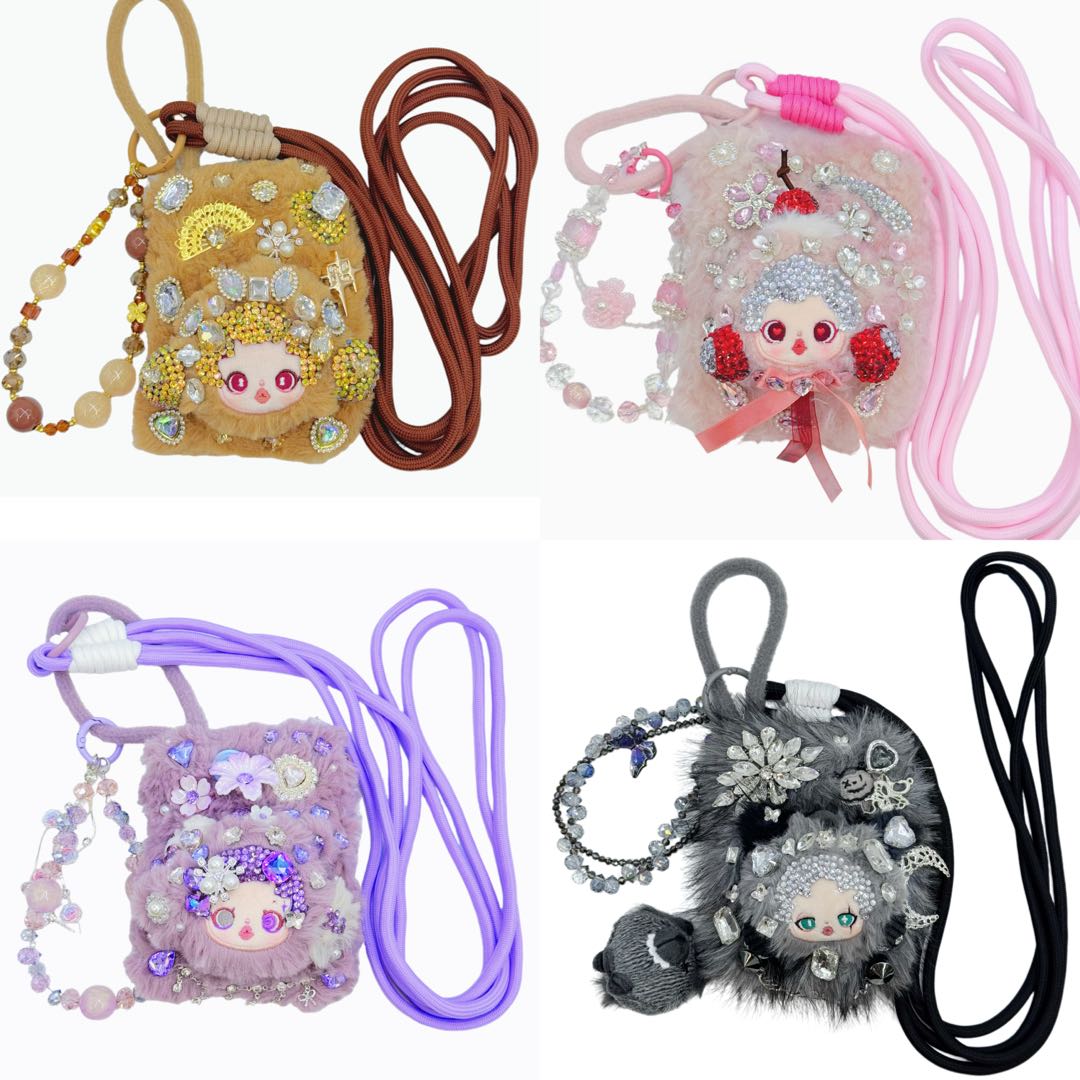 Handmade Mini Fluffy Plush Wallet