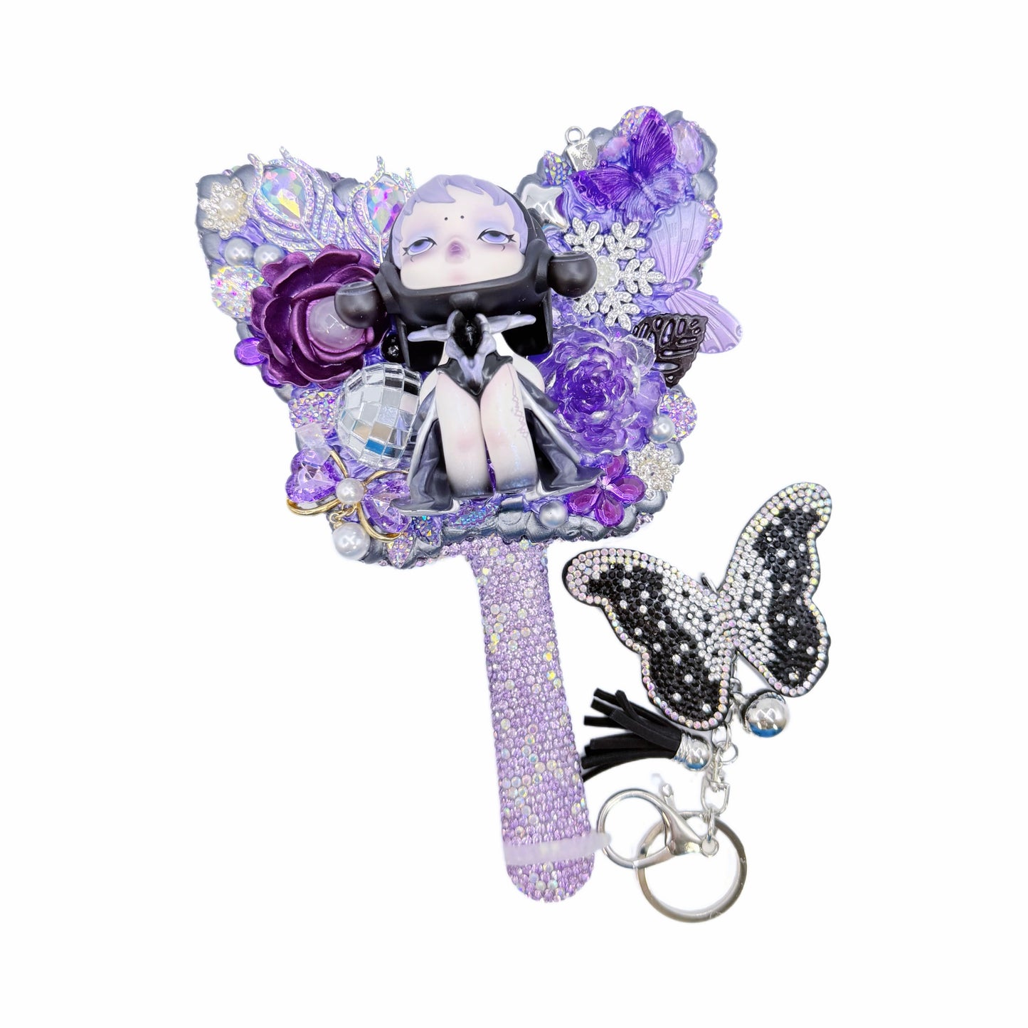 Handmade Butterfly Shaped Makeup Mirror