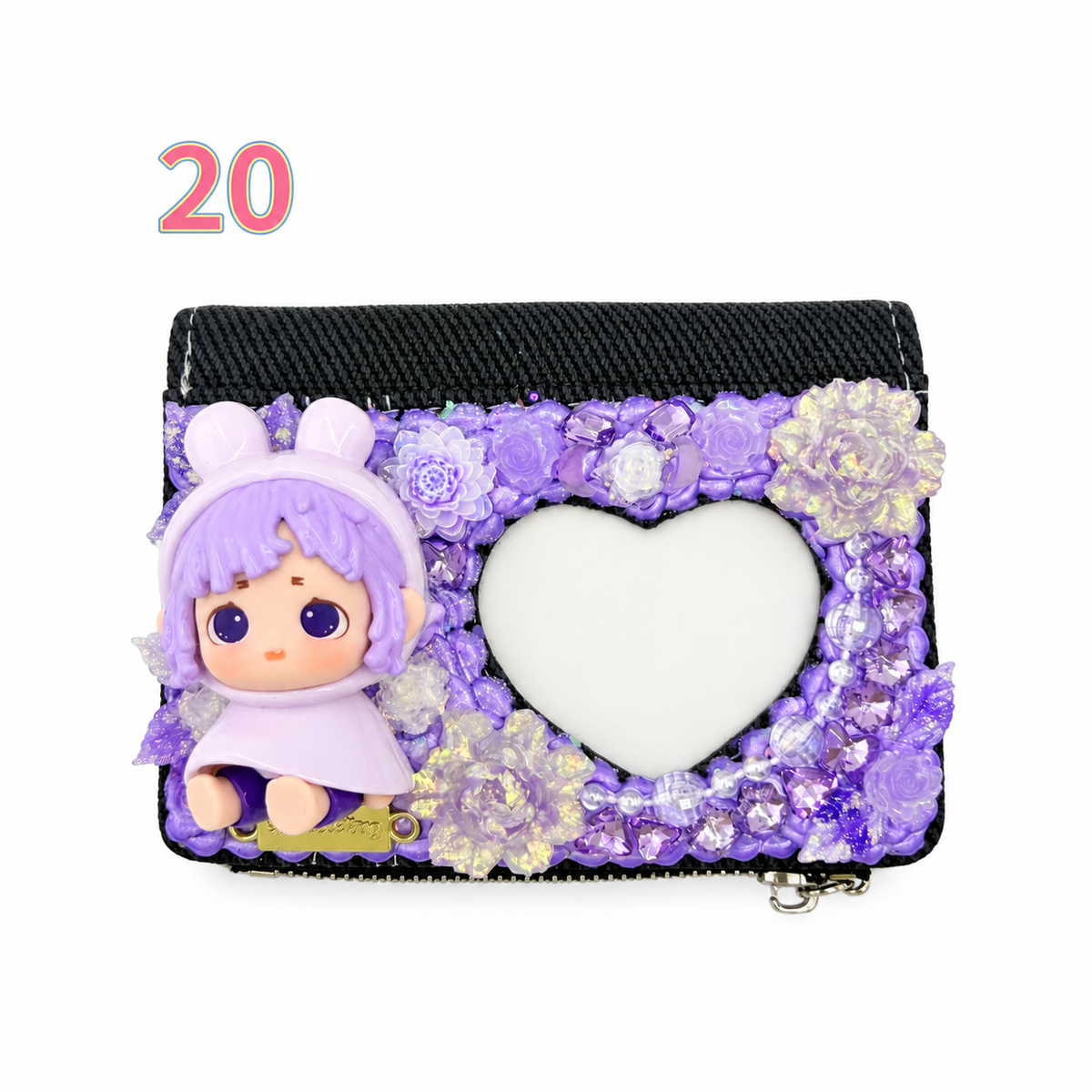 Kosbling In Stock- Heart shaped coin purse