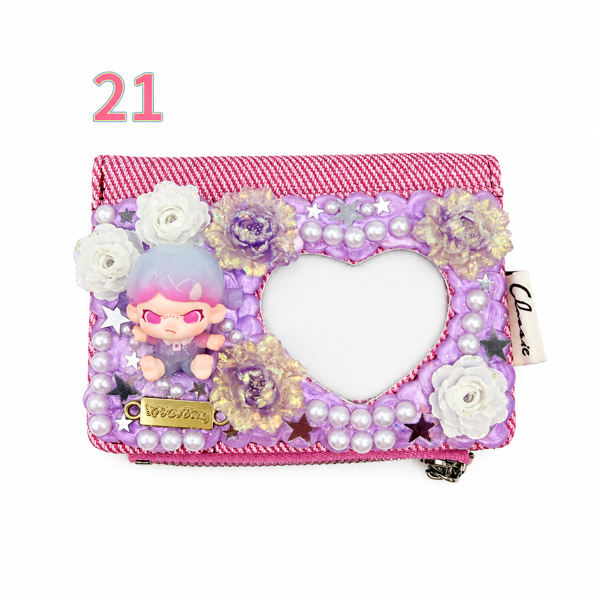 Kosbling In Stock- Heart shaped coin purse
