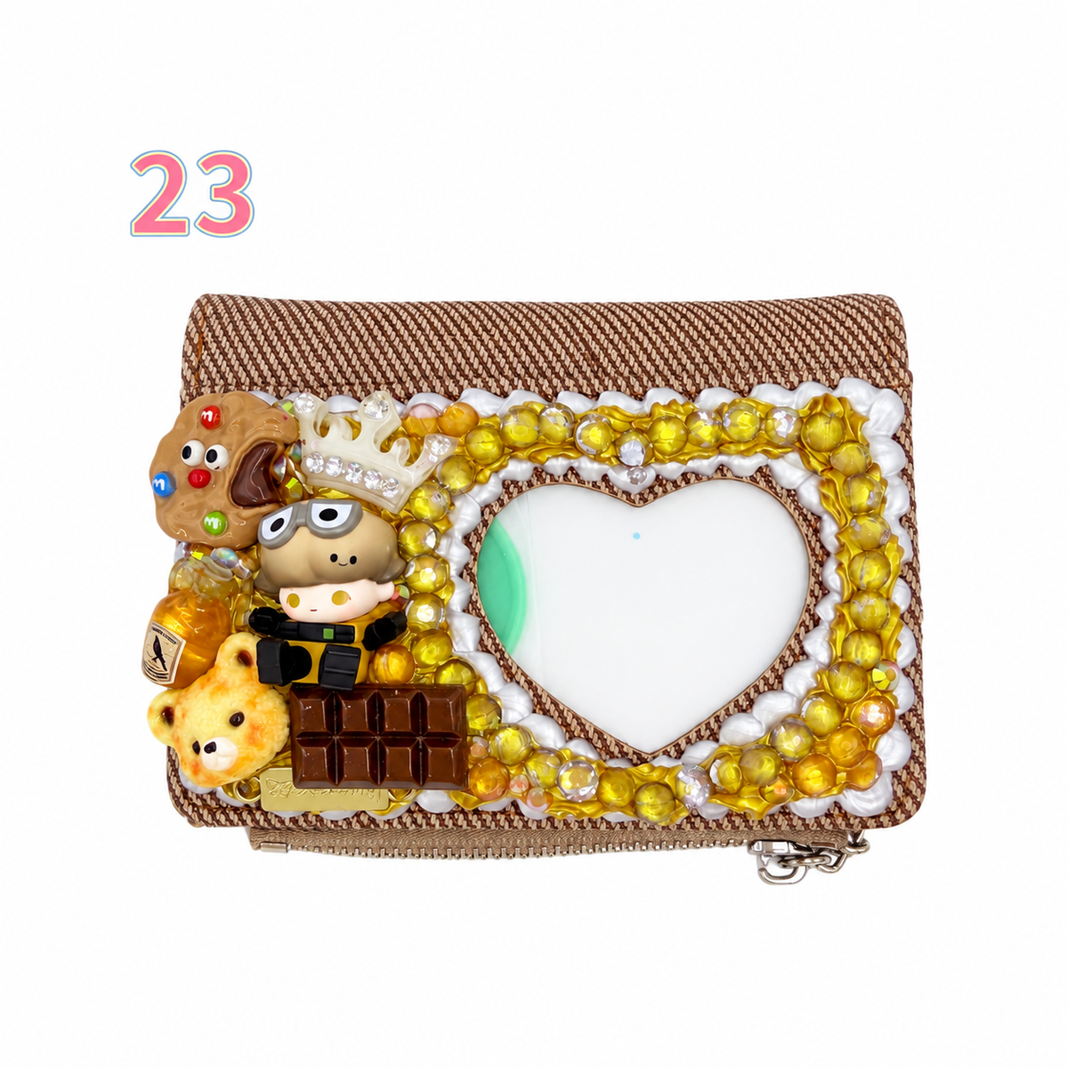 Kosbling In Stock- Heart shaped coin purse
