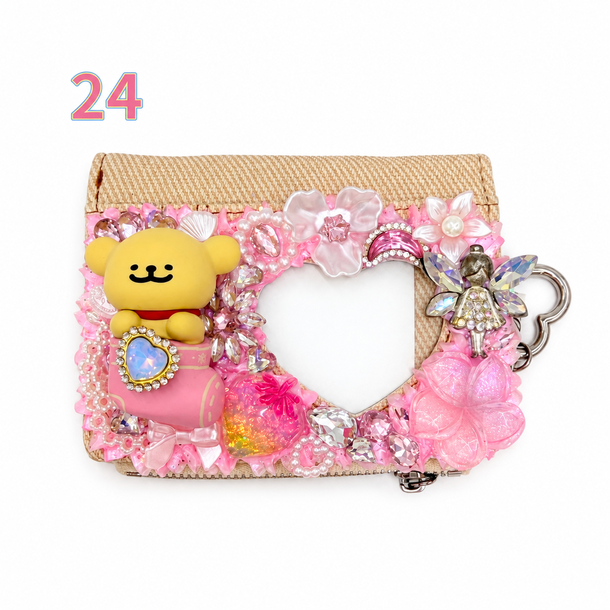 Kosbling In Stock- Heart shaped coin purse