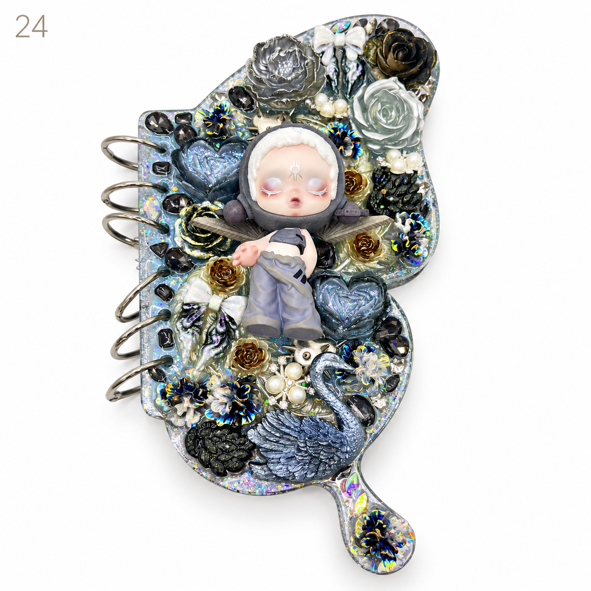 Kosbling In Stock- Butterfly Resin Notebook