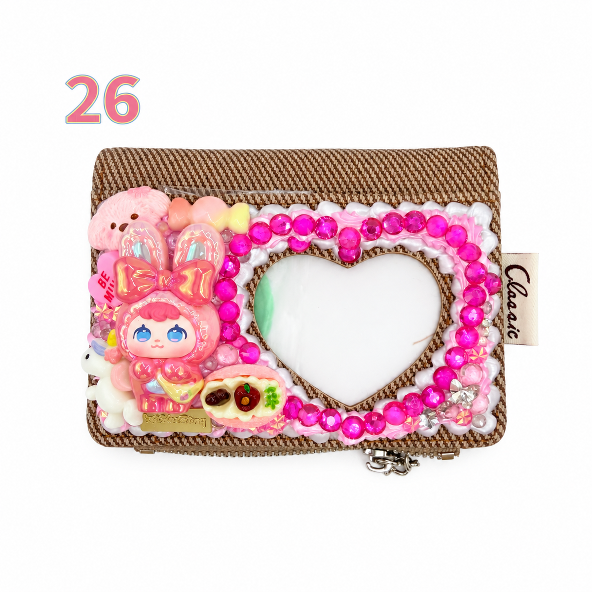 Kosbling In Stock- Heart shaped coin purse