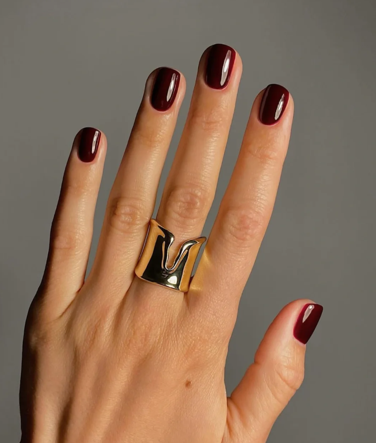 KOSBLING nail studio — Dark Red
