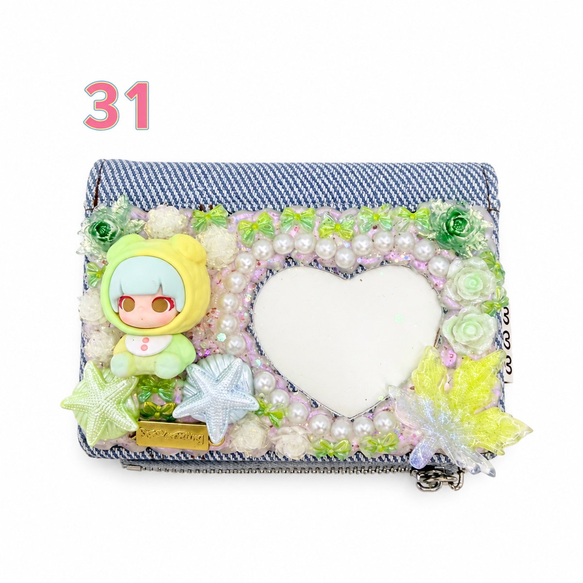 Kosbling In Stock- Heart shaped coin purse