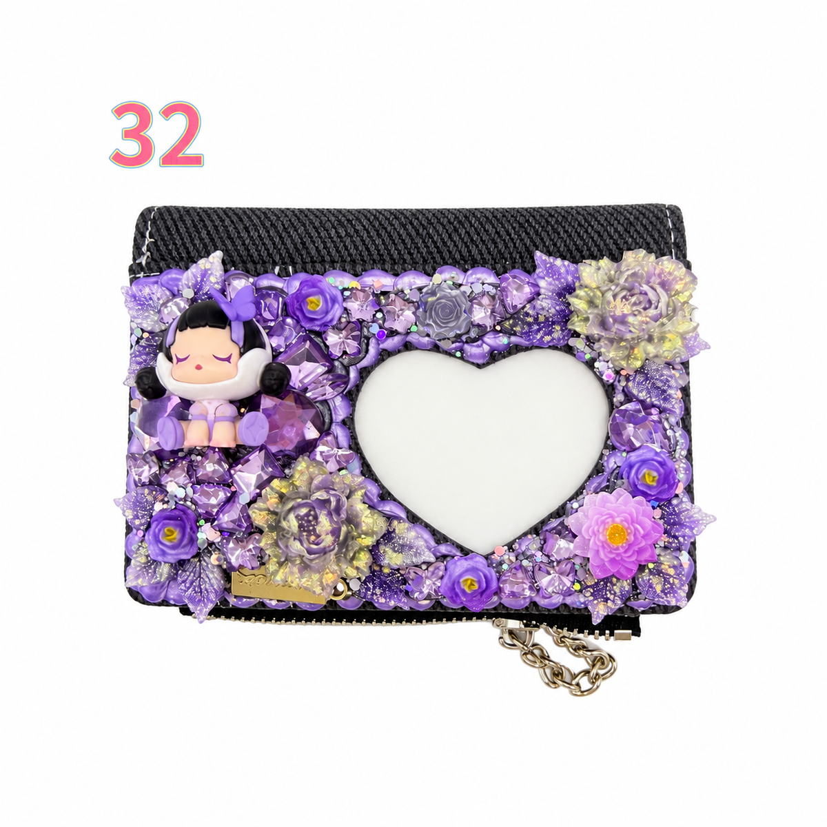 Kosbling In Stock- Heart shaped coin purse